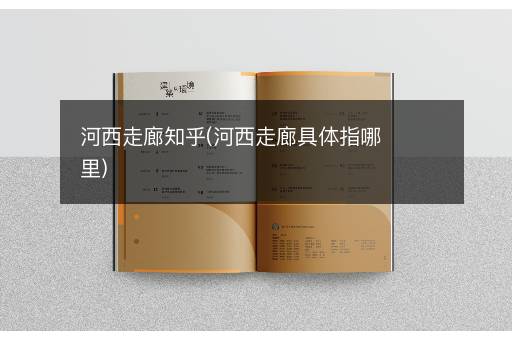 河西走廊知乎(河西走廊具体指哪里)