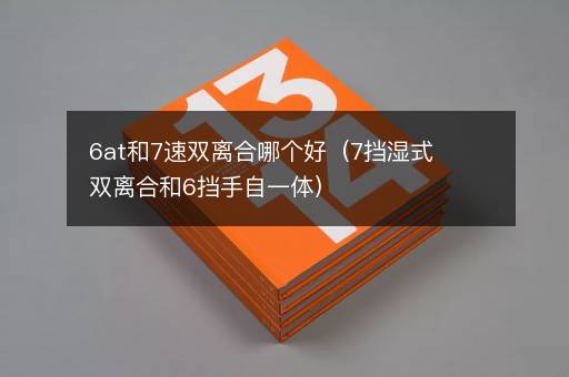 6at和7速双离合哪个好（7挡湿式双离合和6挡手自一体）