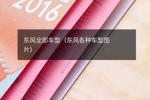 东风全部车型（东风各种车型图片）