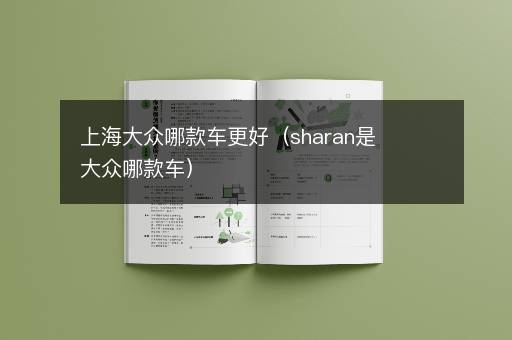上海大众哪款车更好（sharan是大众哪款车）
